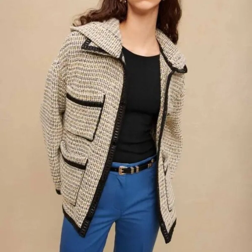 PICS UPDATED - 99% NEW MAJE JACKET, SIZE S